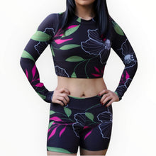 Load image into Gallery viewer, Napua long sleeve crop top