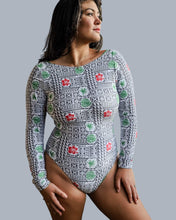 Load image into Gallery viewer, Kailani Tribal Hawaiian print reversible surf suit
