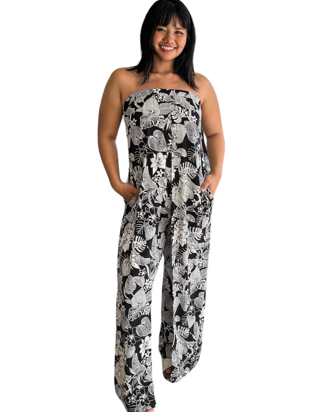 Francine tropical prints jumsuit