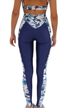 Load image into Gallery viewer, Camouflage legging with ribbed fabric
