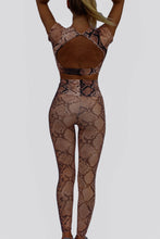 Load image into Gallery viewer, High waist legging in snake print
