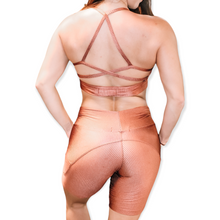 Load image into Gallery viewer, Bronz sports bra
