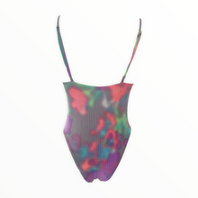 Load image into Gallery viewer, Tie dye textured one piece with push up bra.
