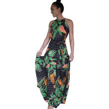 Load image into Gallery viewer, Leiala tropical print maxi dress

