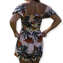 Load image into Gallery viewer, Lalani tropical print romper
